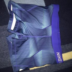 Nike pro spandex shorts